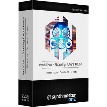 KV331 Audio Vandalism Shocking Future House Expansion Pack for SynthMaster One (Download)