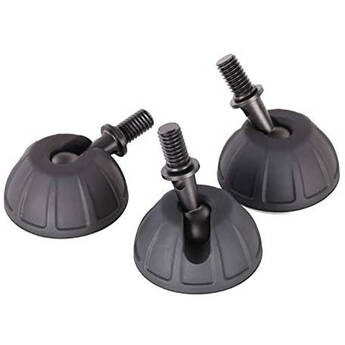 Leofoto 3.1" Universal Rubber Tripod Feet (Set of 3)