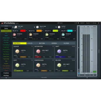 MeldaProduction MTurboDelay with 40 Delay Software Plug-Ins (Download)