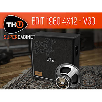 Overloud Choptones Brit 1960 4x12 V30 Library for TH-U SuperCabinet (Download)