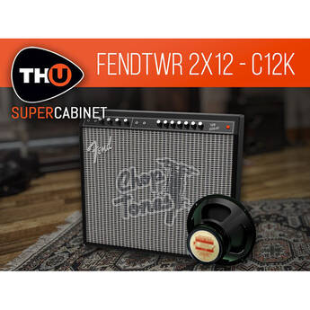Overloud Choptones FendTWR 2x12 C12K IR Library for TH-U SuperCabinet (Download)