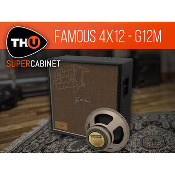 Overloud Choptones Famous 4x12 G12M IR Library for TH-U SuperCabinet (Download)