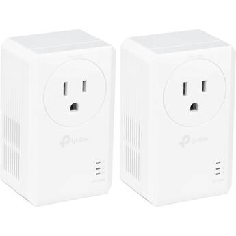 TP-Link TL-PA7017P AV1000 Gigabit Passthrough Powerline Starter Kit (US)
