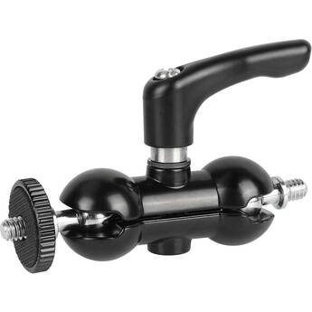 CAMVATE Double Ball-Head Mount with 1/4"-20 Screw Mount and Locking Lever