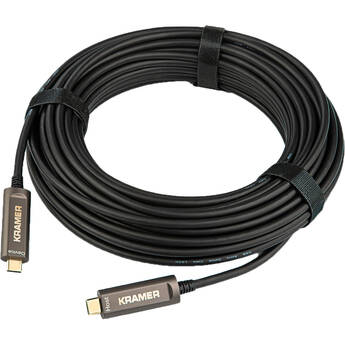 Kramer USB 3.1 Gen 2 Type-C Male to Type-C Male Fiber Optic Cable (15')