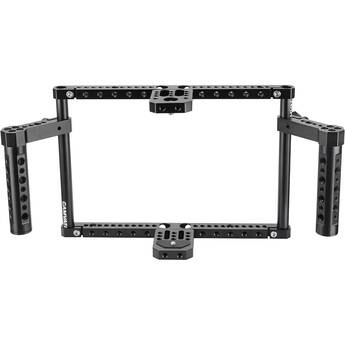 CAMVATE Adjustable-Height Monitor Cage Kit with Handgrips for 7-10" Monitor
