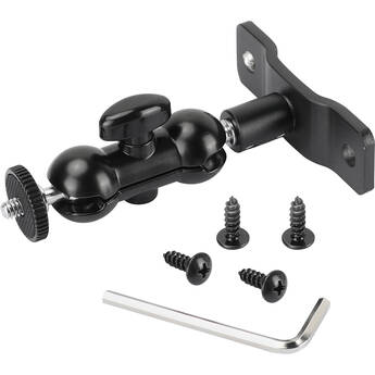 CAMVATE Dual-Ball Head with 1/4"-20 Screw Mount and Wall Mount Base