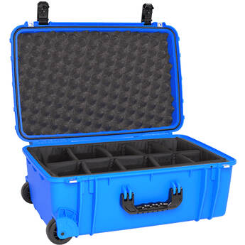 Seahorse SE-920 Hurricane SE Series Case with Foam and Divider Tray (Blue)