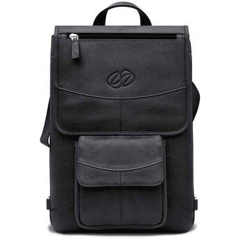 MacCase 16" Premium Leather Macbook Pro Flight Jacket (Black)