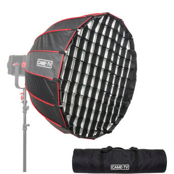 CAME-TV Quick Set Up Softbox 120 with Grid and Bowens Speed Ring (47.2")