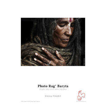 Hahnemuhle Photo Rag Baryta Paper (8.5 x 11", 25 Sheets)
