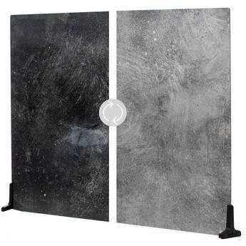 V-FLAT WORLD Duo-Board Double-Sided Background (Gray Chalk / Dark Chalk, 30 x 40")