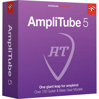 IK Multimedia AmpliTube 5 Guitar Amplifier and Cabinet Emulation Software (Download)