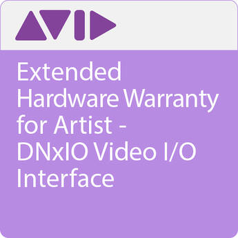 Avid Extended Hardware Warranty for Artist | DNxIO Video I/O Interface