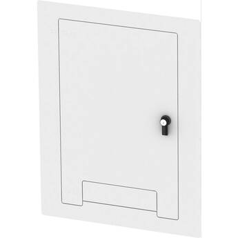 FSR WB-X3-CVRND-WHT Flush-Mounted Locking Cover (White)