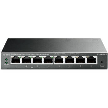 TP-Link TL-SG108PE V2 8-Port Gigabit PoE Compliant Unmanaged Switch
