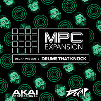 AKAI Professional Decap Drums That Knock MPC Expansion Software (Download)