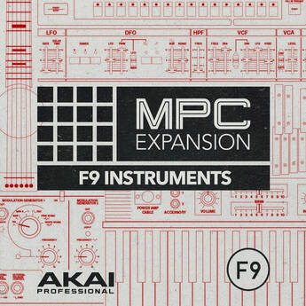 AKAI Professional F9 Instruments Collection MPC Expansion Software (Download)