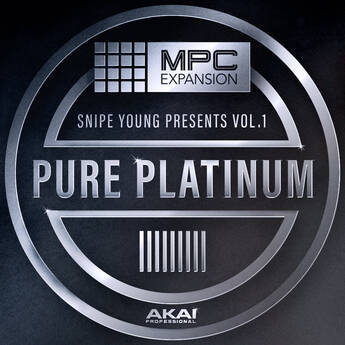 AKAI Professional Snipe Young Presents Vol.1 Pure Platinum MPC Expansion Software (Download)