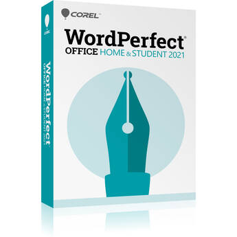 Corel WordPerfect Office Home & Student 2021 (Windows / OEM Edition / Download Card)