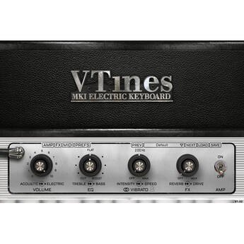 acousticsamples VTines MK1 Electric Piano Virtual Emulation Software (Download)