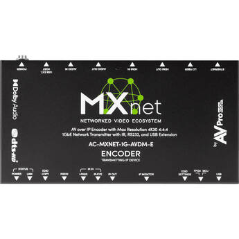 AVPro Edge MXNet 1G Downmixing Encoder/Transmitter Device
