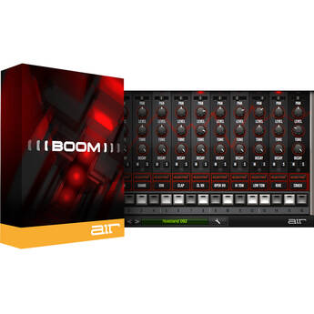 AIR Music Technology Boom Drum Machine Virtual Instrument Software (Download)