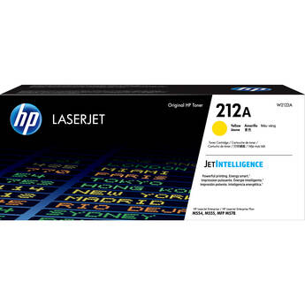 HP 212A Yellow Original LaserJet Toner Cartridge with JetIntelligence