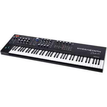 ASM Hydrasynth Deluxe 16-Voice Digital Wave-Morphing Synthesizer (Black)