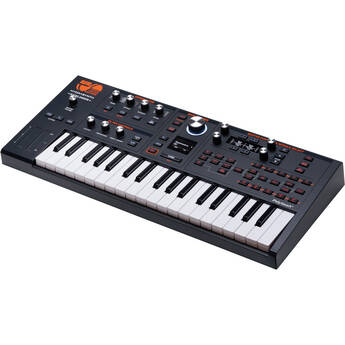 ASM Hydrasynth Explorer Portable Digital Wave-Morphing Synthesizer Keyboard (Black, 8-Voice)