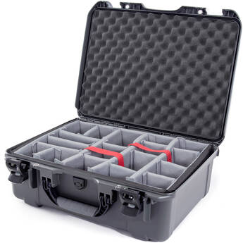 Nanuk 940 Hard Case with Padded Dividers (Graphite, 36.7L)