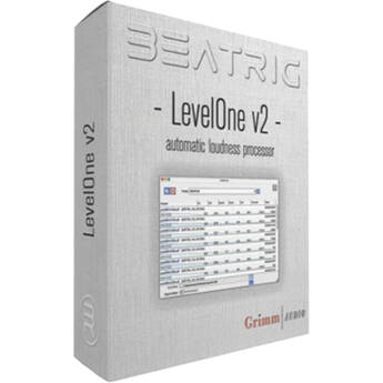 BeatRig LevelOne v2 Standalone Loudness Processor Software (Download)