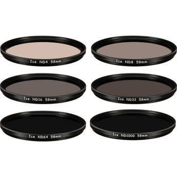 Ice Solid ND Filter Kit (58mm, 2 to 10-Stop)