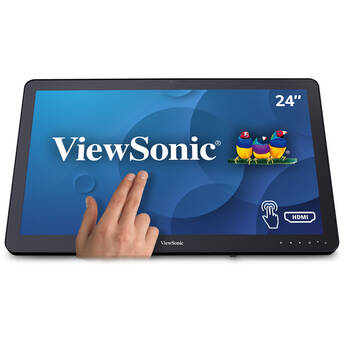 ViewSonic TD2430 24" 16:9 10-Point Multi-Touch LCD Monitor