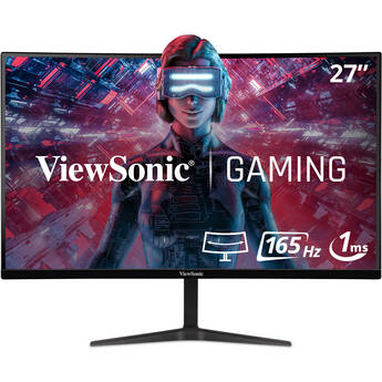 ViewSonic 27" 16:9 Curved VA Gaming Monitor