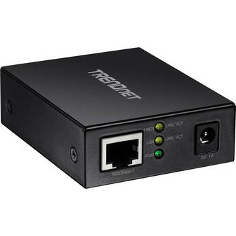 TRENDnet Gigabit Ethernet to SFP Fiber Media Converter