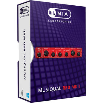 MIA Laboratories Musiqual Red MkII Tube Tone and Color Software Plug-In (Download)