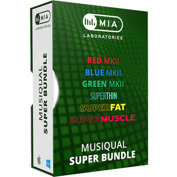 MIA Laboratories Musiqual SUPER Bundle Signal Processing Software Plug-Ins (Download)