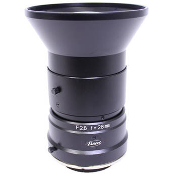 Kowa 28mm f/2.8-16 4/3" 4K Line Scan TFL-II Mount Fixed Lens