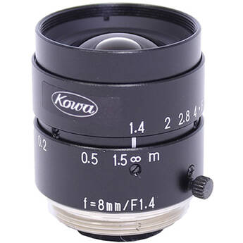 Kowa LM8JC C-Mount 8mm Fixed Focal Lens