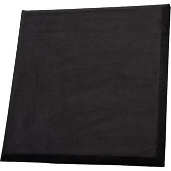 Auralex ProPanel Acoustical Absorption Wall Panel (24 x 24 x 2", Beveled Edge, Black SonoSuede)