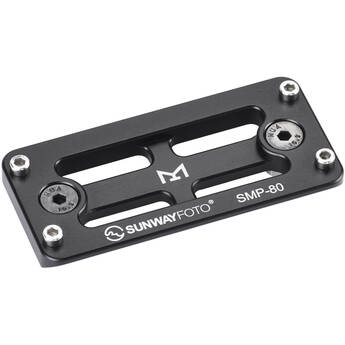 Sunwayfoto SMP-80 M-LOK Rail Arca-Type Adapter Plate (3.2")