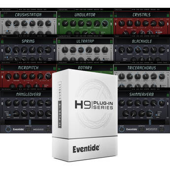 Eventide Tracks. Includes Blackhole, Crystals, Undulator, Crushstation, Spring Reverb, Ultratap, Micropitch,