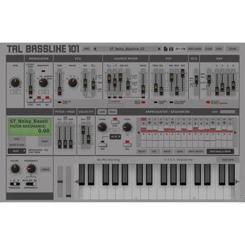 TAL Software TAL-BassLine-101 Virtual Instrument (Download)