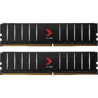 PNY 32GB XLR8 3200 MHz DDR4 Low-Profile Desktop Memory Kit (2 x 16GB)