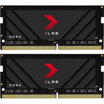 PNY 32GB XLR8 Gaming DDR4 3200 MHz SO-DIMM Memory Kit (2 x 16GB)