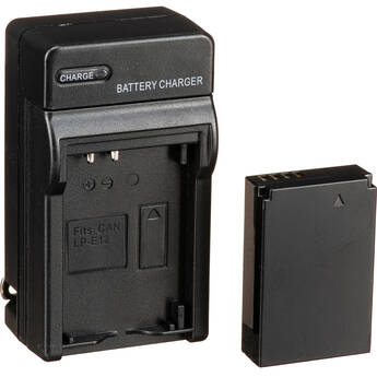 Bescor LPE12 Canon Style Battery & Charger Kit