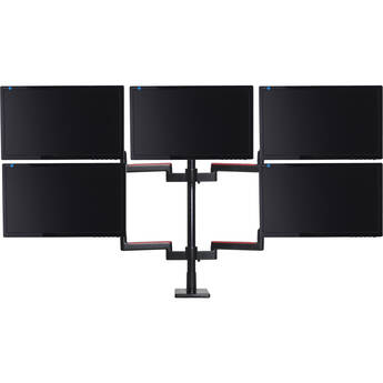 O.C. White Ultima Limited Edition Red and Black Gen2 Five Monitor SMS Package