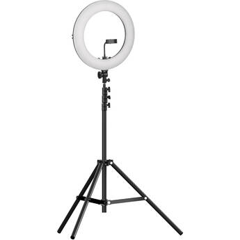 Angler Bi-Color Ring Light Kit with Light Stand (18")