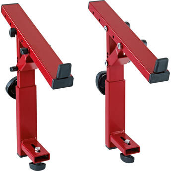 K&M 18822 Third-Tier Stacker for Omega Stands (Ruby Red)